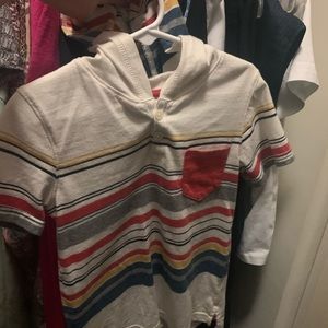 Boys cute hooded tee